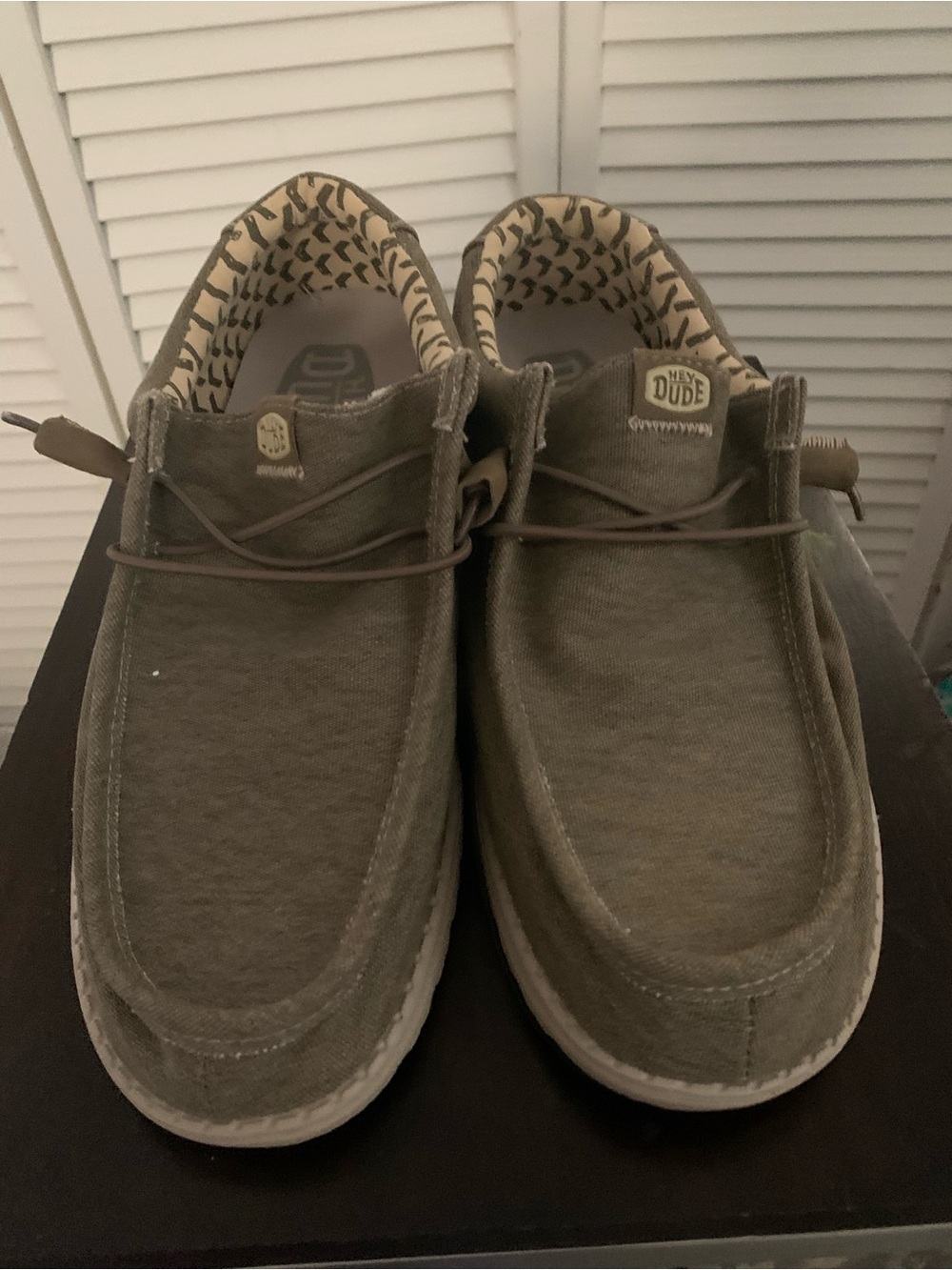 Hey Dude Men’s Slip-On Loafers in tan
New without tags